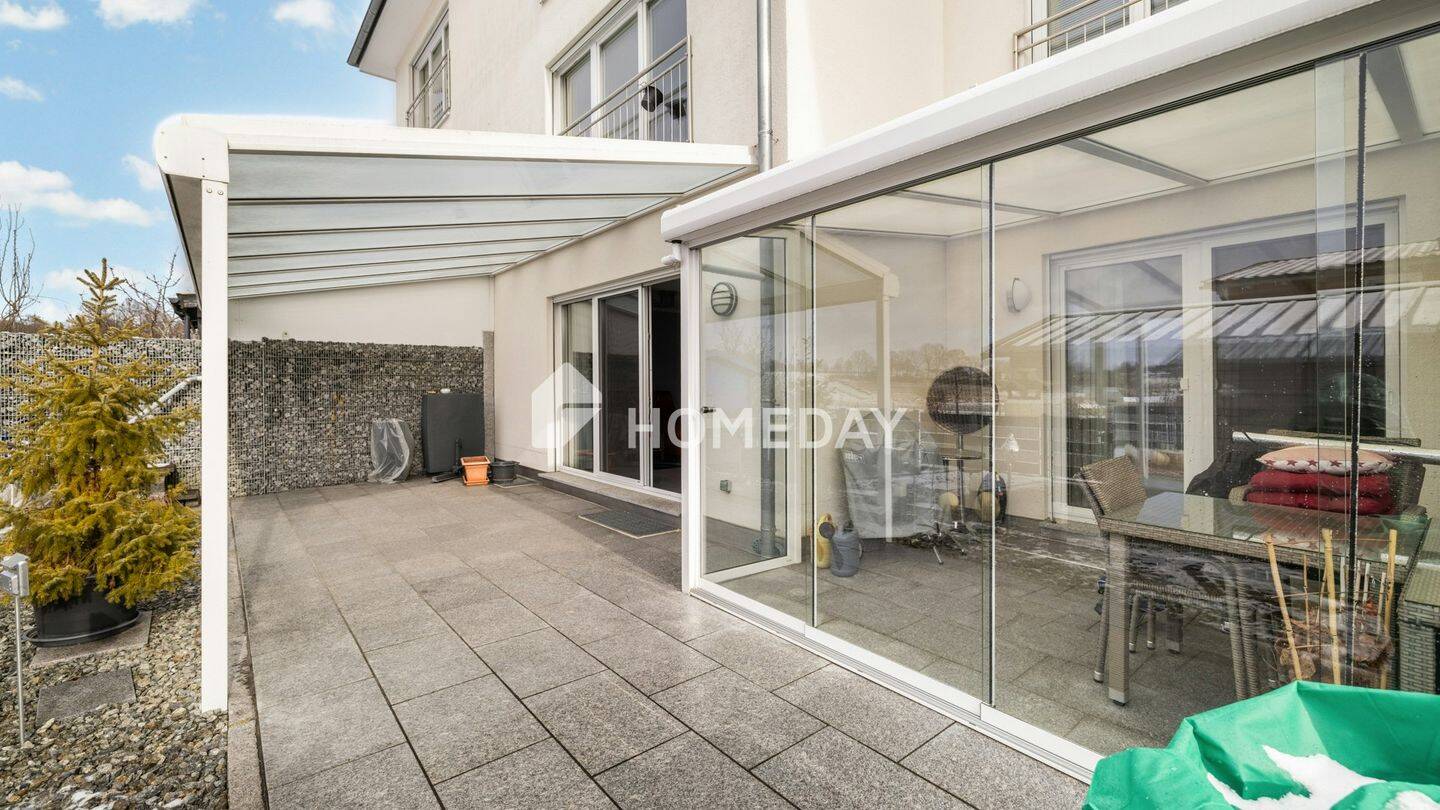 Attraktive 3,5 % Rendite: Moderne EG-Wohnung mit Wintergarten und Terrasse, 84032 Landshut (Industriegebiet Wolfgang)