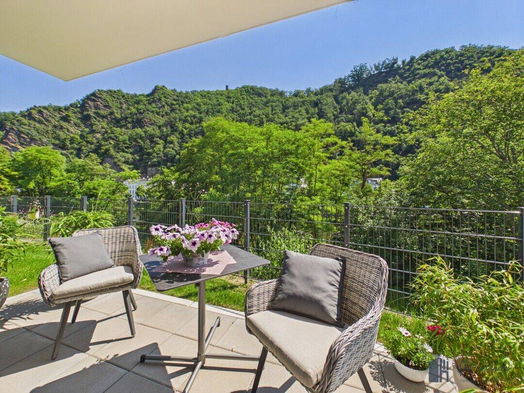 Erstbezug-Flair in Bad Ems: Exklusive 3-Zimmer-Erdgeschosswohnung mit zwei Terrassen!, 56130 Bad Ems