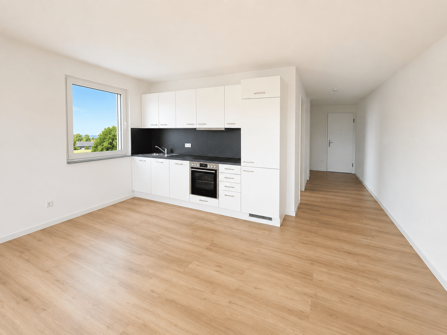 Neubau 2-Zimmer-Wohnung mit EBK und Balkon in Schwenningen, 78054 Villingen-Schwenningen