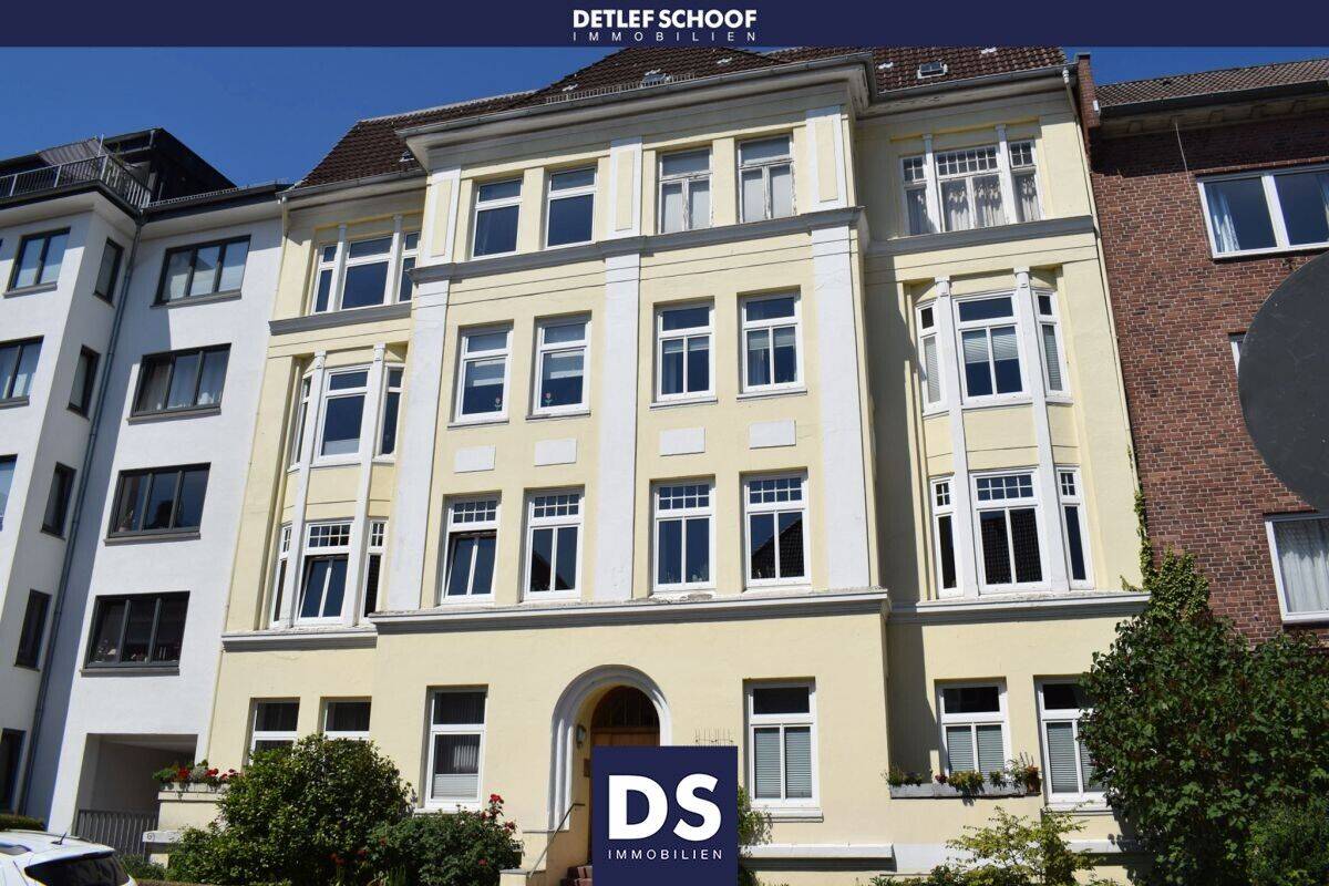 Vermietete charmante 3,5 Zimmer-Altbauwohnung in Kiel-Blücherplatz, 24105 Kiel (Blücherplatz Brunswik Düsternbrook)