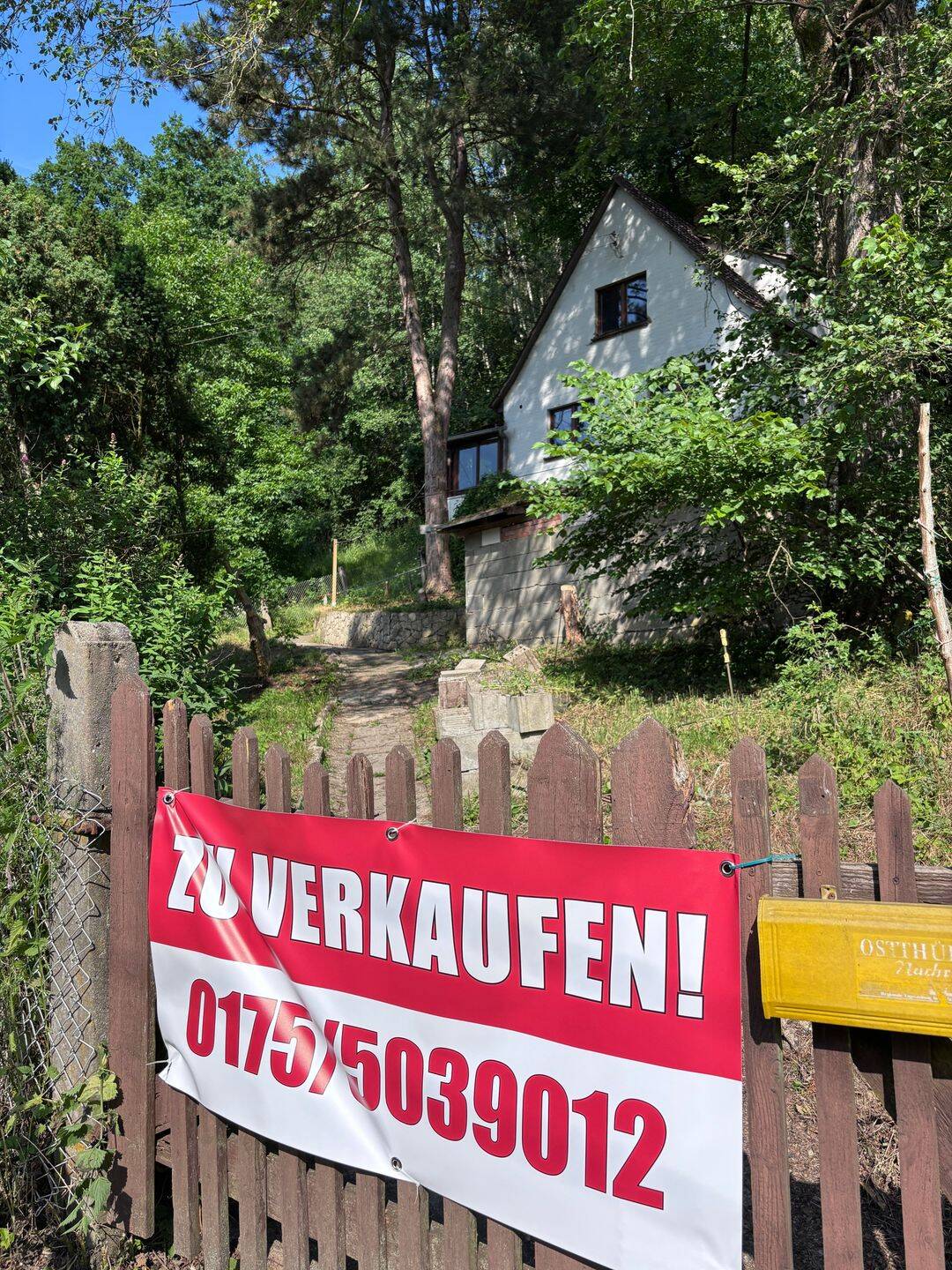 !!! – Achtung Naturliebhaber – !!! Grundstück mit 875 m² Bauland und anliegender 2.080 m² großen Waldfläche am Rand von Kahla – !, 7768 Kahla