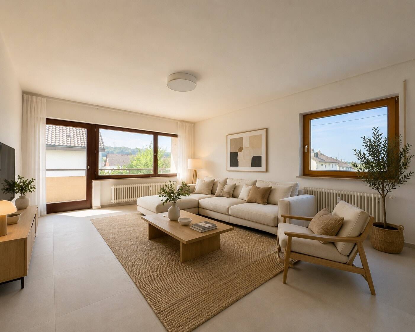 Lichtdurchflutete 3,5-Zimmerwohnung mit sonnigem Balkon, 73274 Notzingen