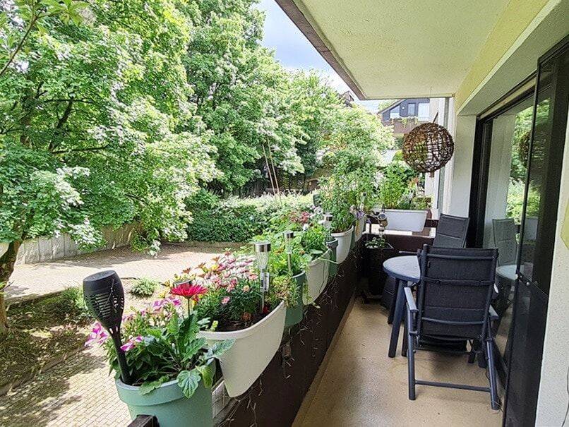 +++ vermietete Erdgeschosswohnung mit Garage und Balkon in Oberhausen-Alstaden wartet genau auf Sie +++, 46049 Oberhausen