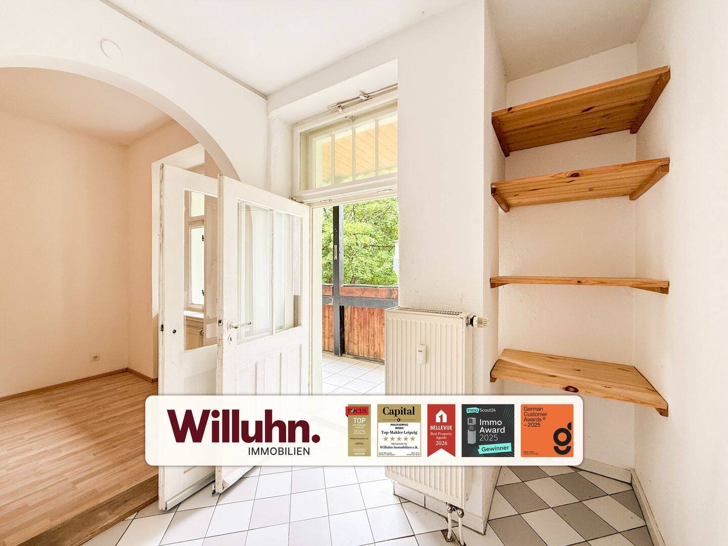 Sofort bezugsfrei | Balkon | grüner Gemeinschaftsgarten | Abstellkammer, 4249 Leipzig (Großzschocher Hartmannsdorf-Knautnaundorf Knautkleeberg-Knauthain Lausen-Grünau)