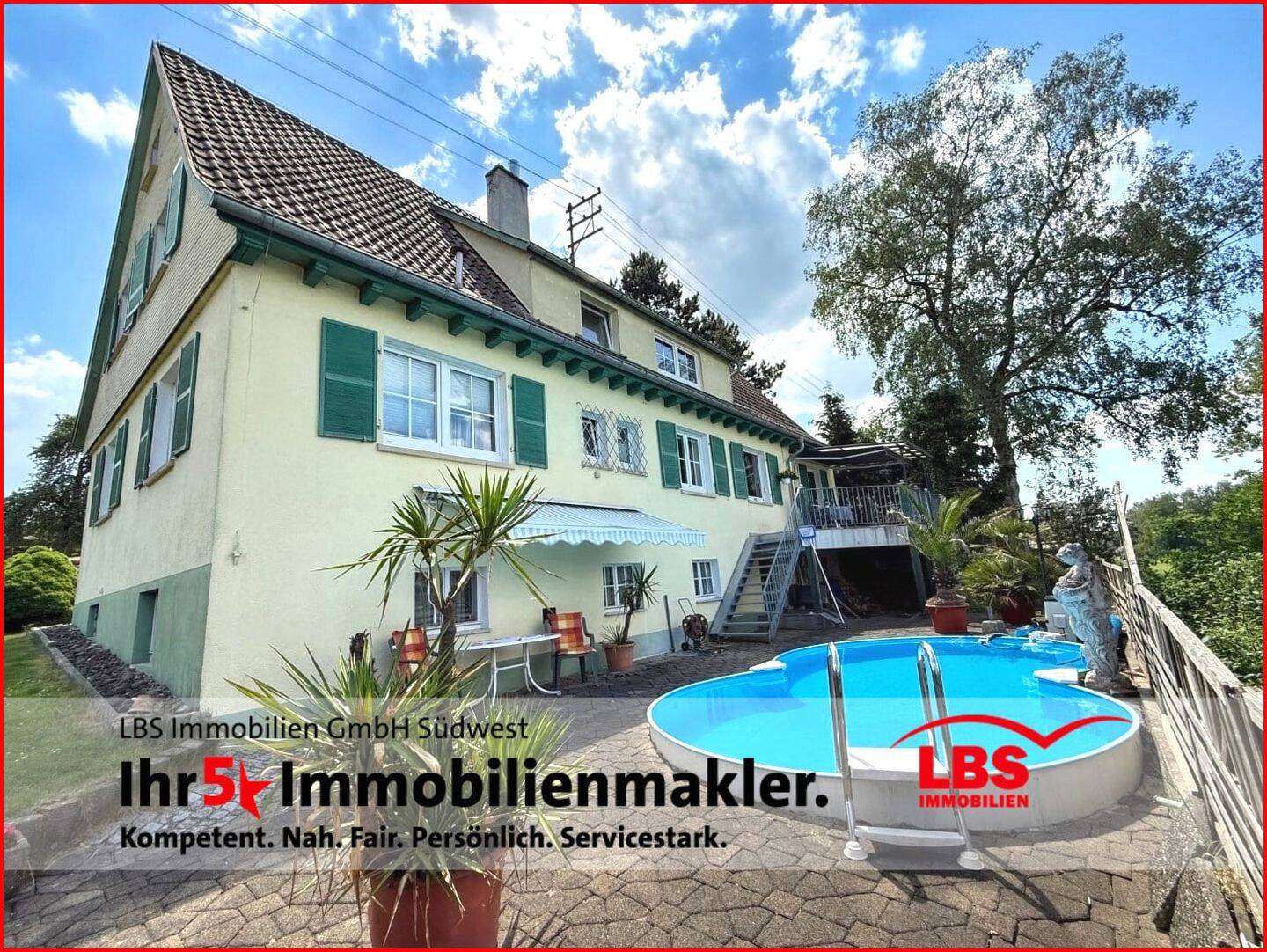 Teilsaniertes Wohnhaus mit Pool, Doppelgarage und ganz viel Charme, 88605 Meßkirch