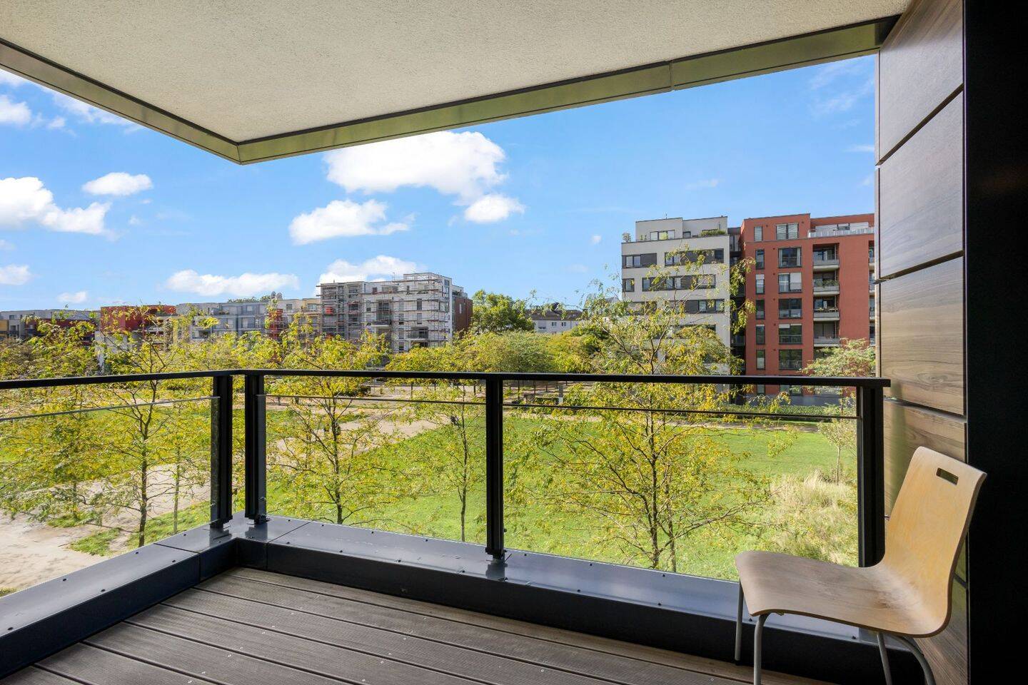 Pandion le Grand: 3-Zimmer-Wohnung in Pempelfort mit Parkblick & Westausrichtung, 40211 Düsseldorf (Pempelfort Stadtmitte)