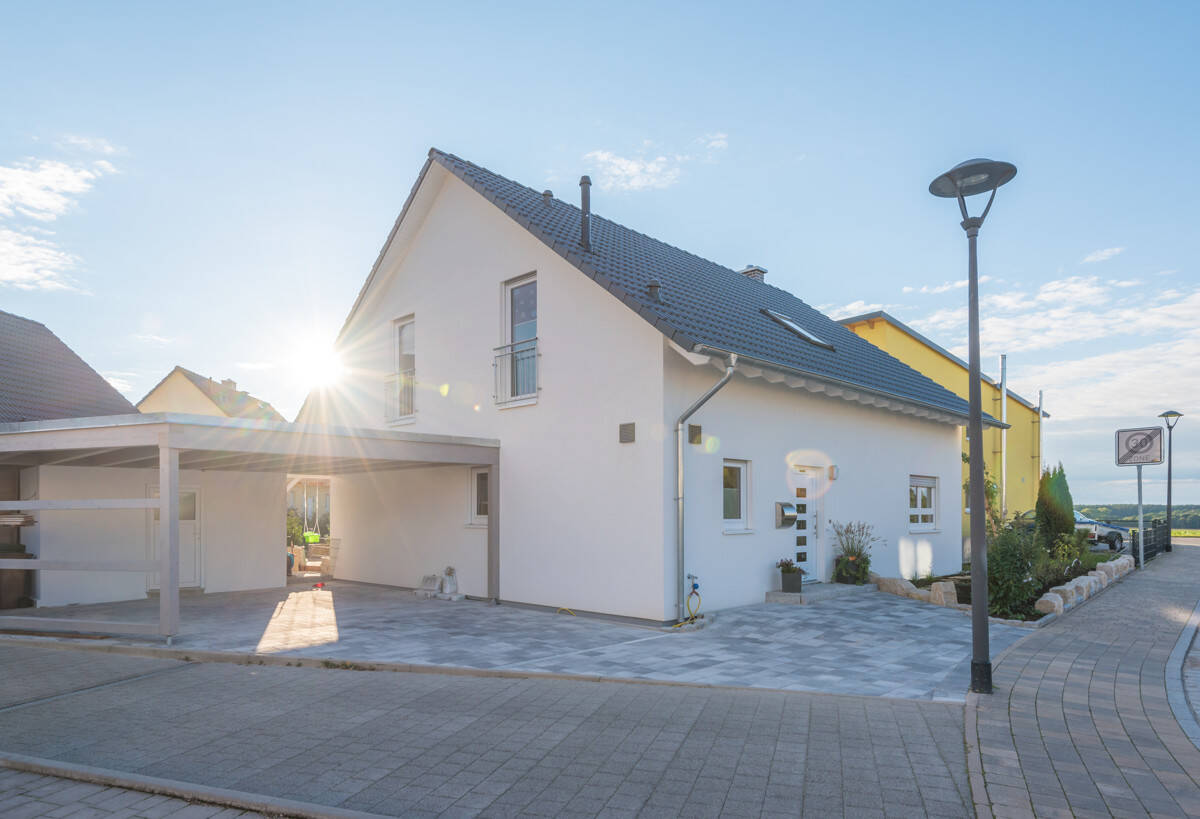 Bauplatz 430 m² mit Doppelhaushälfte 115 m² Wfl. in Pulsnitz, 1896 Pulsnitz
