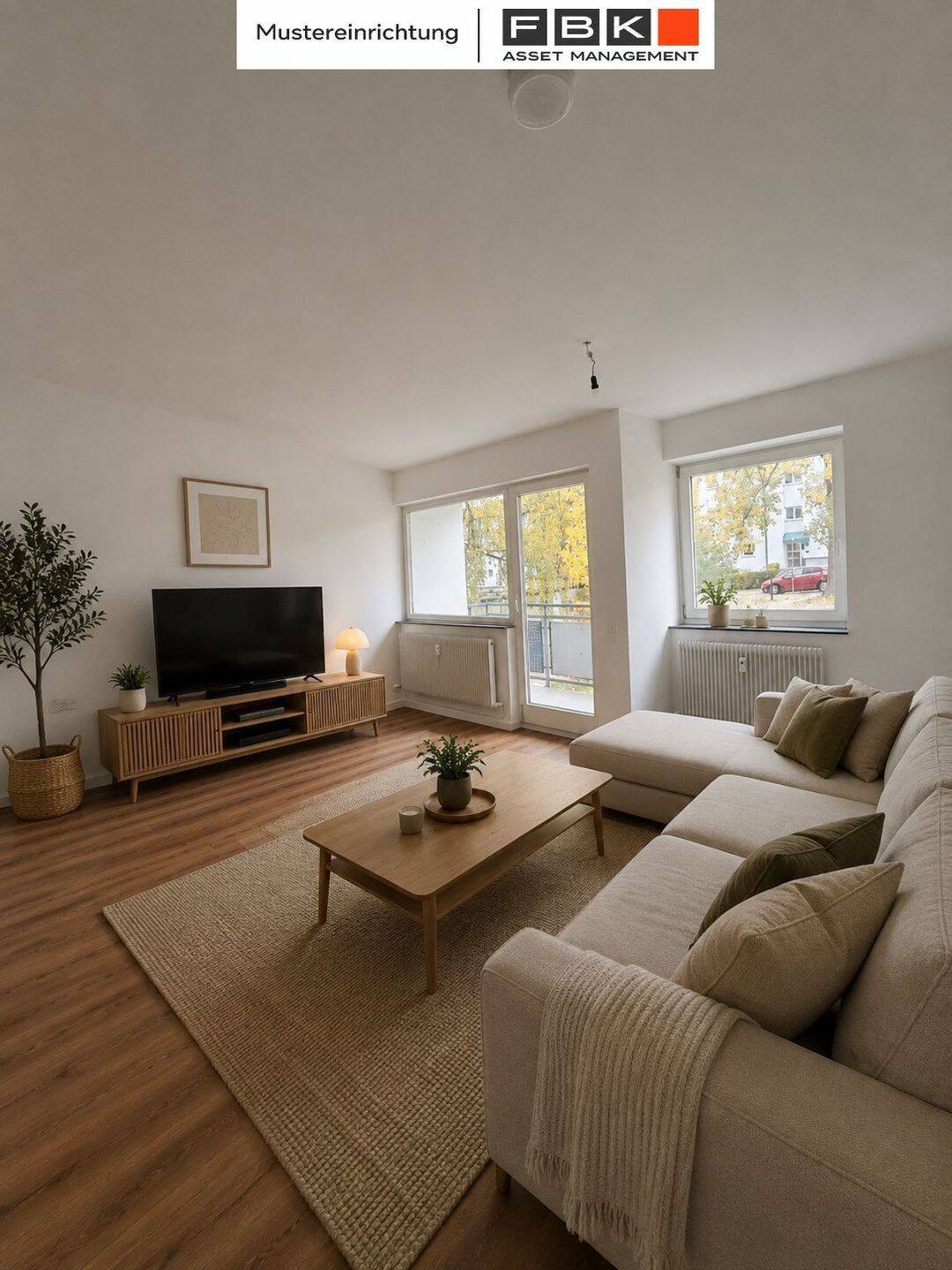 3-Zimmer-Wohnung mit Balkon und Blick ins Grüne in Amberg, 92224 Amberg
