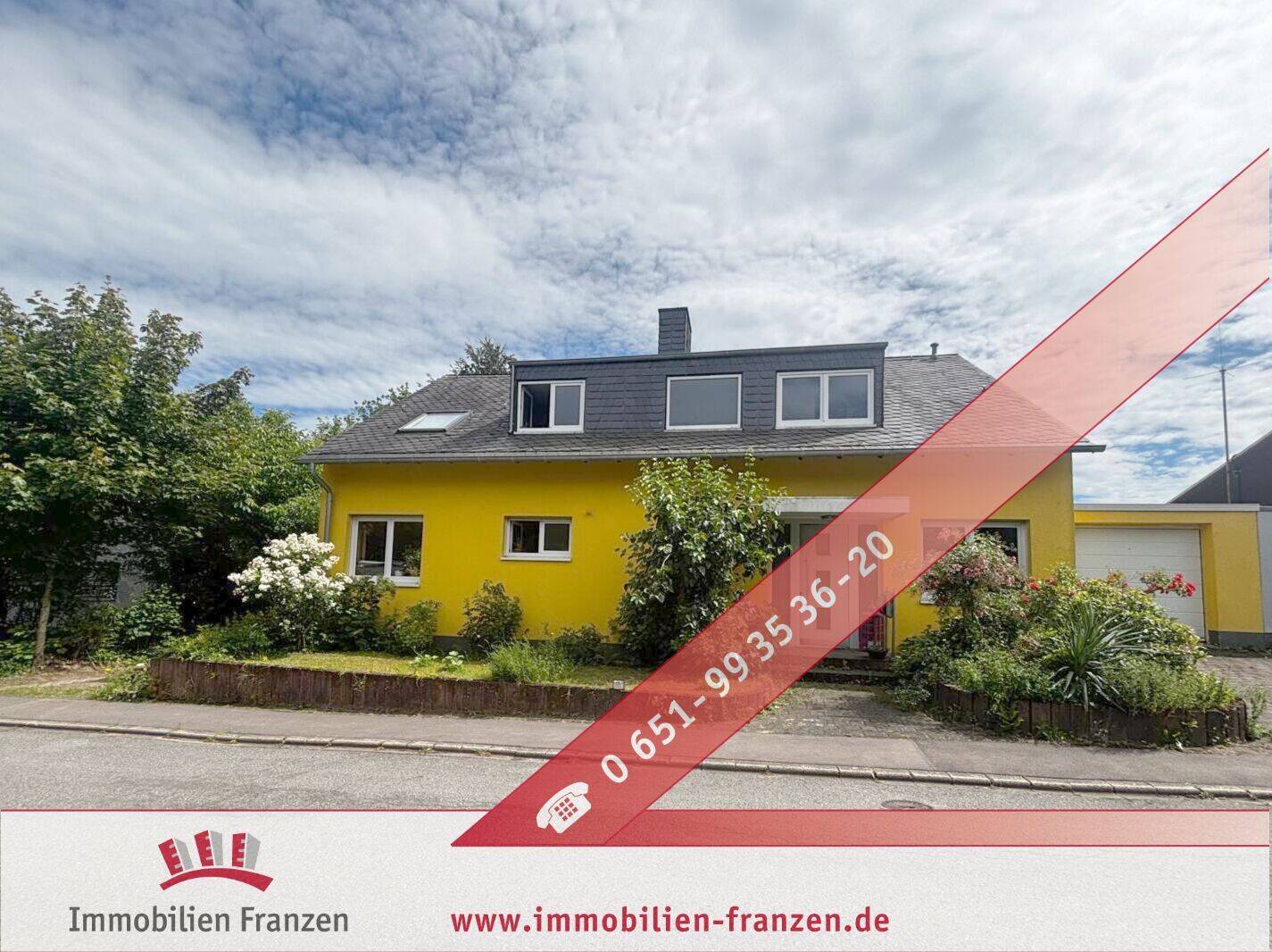 Attraktives Einfamilienhaus in Trier-Nähe – mit Garten, Terrasse und Garage, 54317 Gusterath
