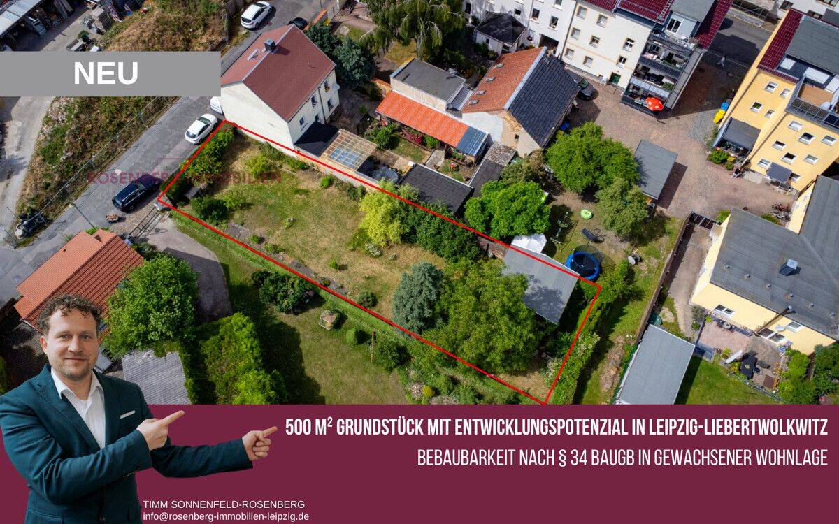 Attraktives Grundstück in gewachsener Wohnlage von Leipzig-Liebertwolkwitz, 4288 Leipzig (Holzhausen Liebertwolkwitz)