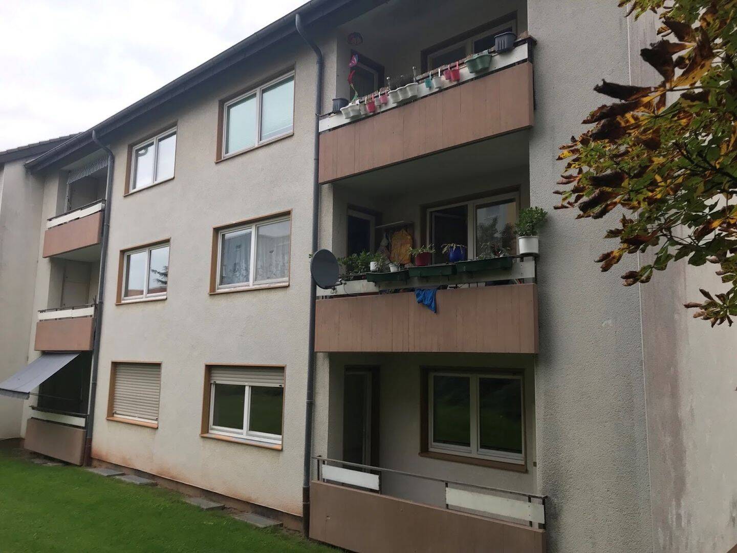 WBS erforderlich: 3-Zimmer-Erdgeschosswohnung mit Balkon in Bad Hersfeld-Johannesberg, 36251 Bad Hersfeld