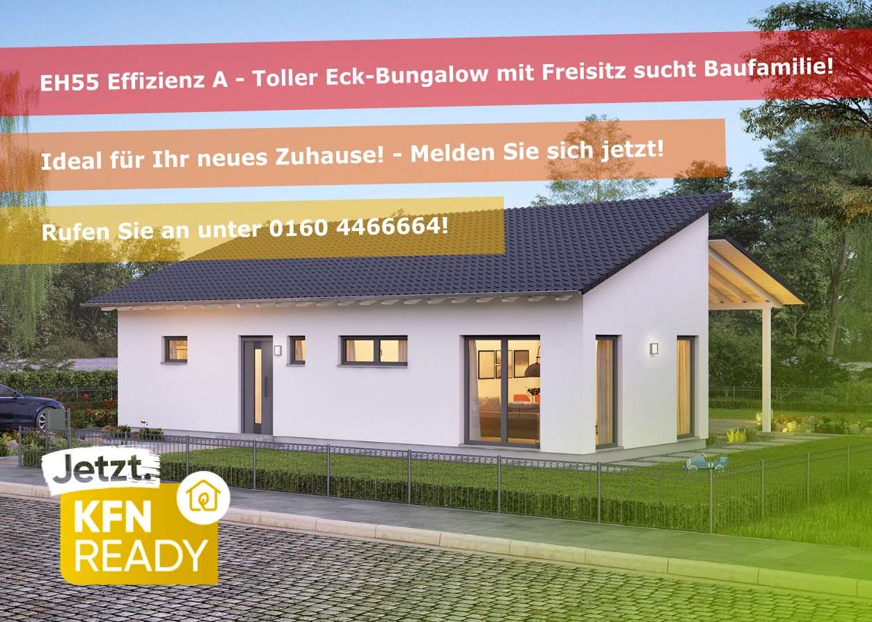 ????? Toller Effizienzhaus-Bungalow mit Freisitz ?? als Effizienzhaus mit Eigenleistung!, 36355 Grebenhain