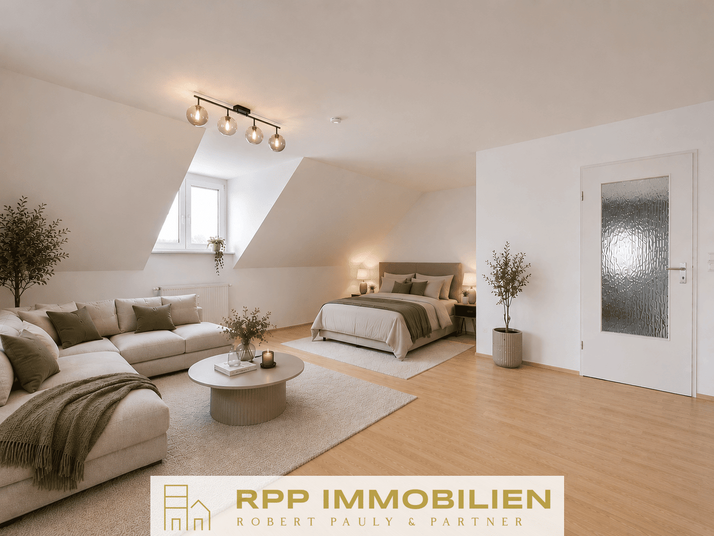 Provisionsfrei – Großzügiges Apartment mit Umbauoption auf 2 Zimmer und Genehmigung für einen Balkon, 85386 Eching