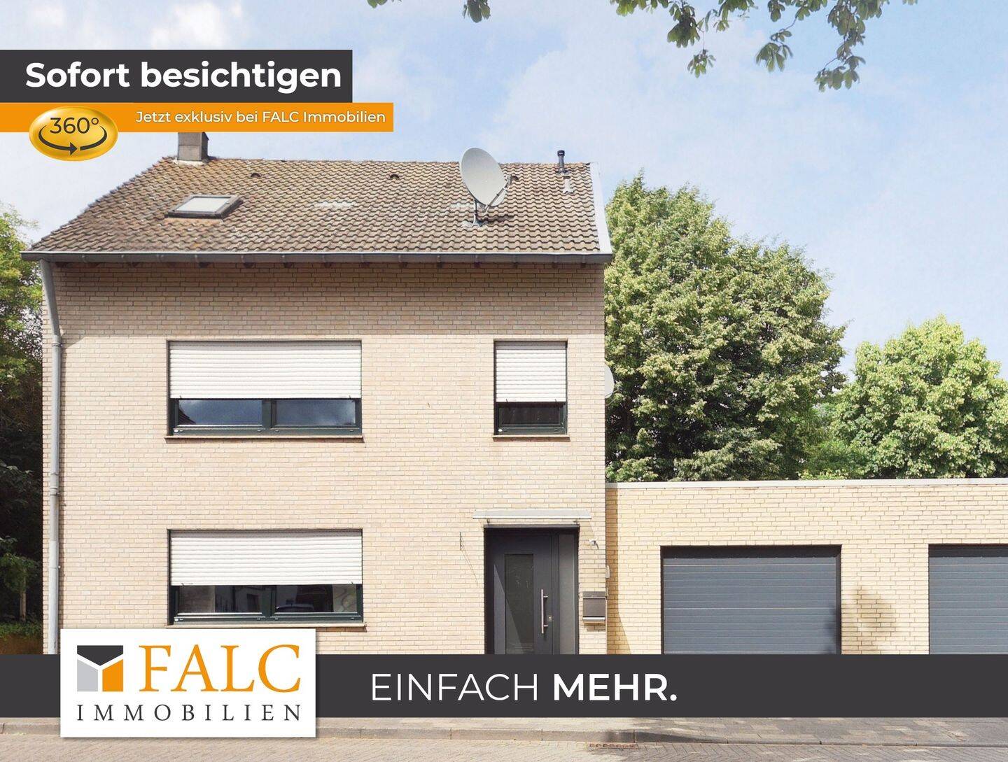 Freistehendes Familienhaus mit Wintergarten, drei Garagen und viel Platz, 52382 Niederzier