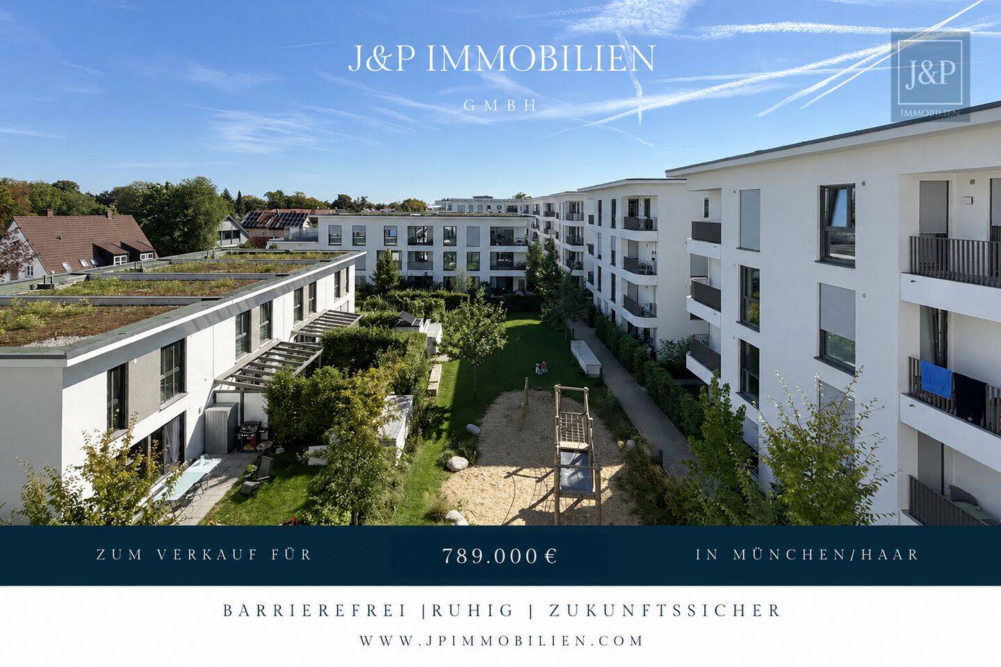 Barrierefrei wohnen in jeder Lebensphase – moderne 4-Zimmer-Wohnung nahe München, 85540 Haar (Trudering-Riem)