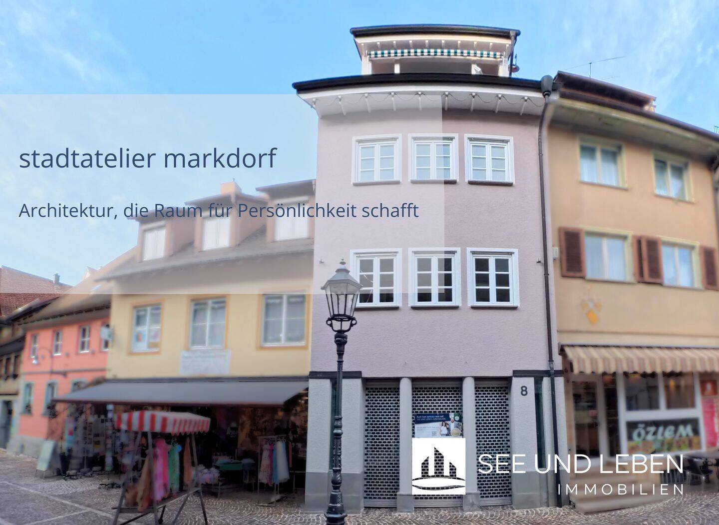 Exklusives Wohn- und Geschäftshaus in Markdorf mit Weitblick und Entwicklungspotenzial, 88677 Markdorf