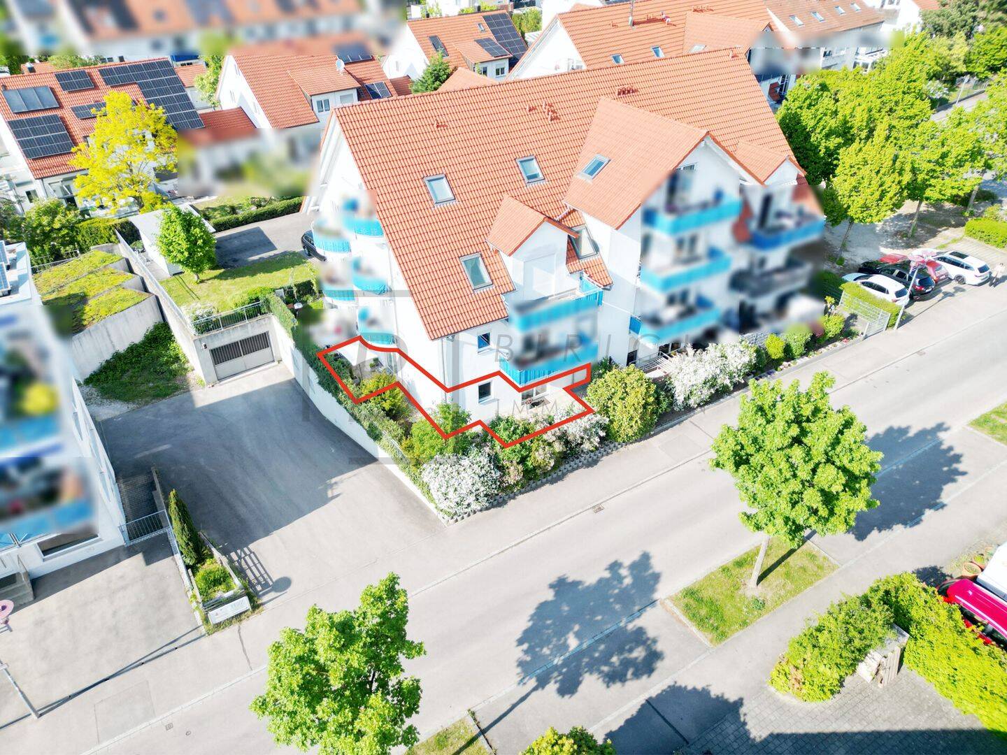 Gepflegte 2-Zimmer-Erdgeschosswohnung mit zwei Terrassen und Garten, 89233 Neu-Ulm