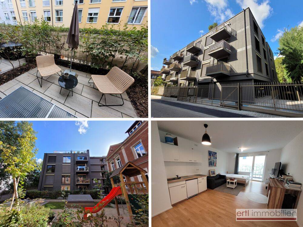 ** HOCHWERTIGES WOHNEN IN URBANER CITYLAGE ** moderne 1 Zi-TERRASSEN-Wohnung in GOHO, 90429 Nürnberg