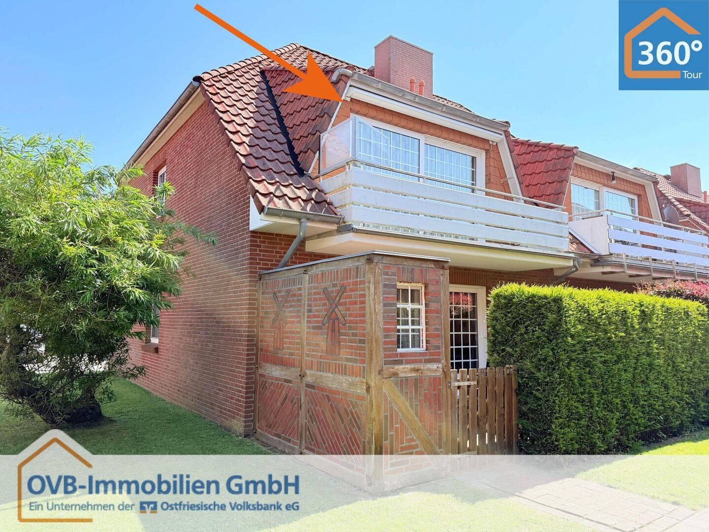 Gemütliche Ferieneigentumswohnung mit Balkon in Deichnähe, 26736 Krummhörn