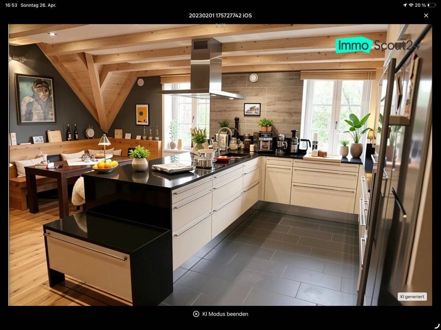 Großzügige PENTHOUSE -Wohnung mit sehr schöner Dachterrasse direkt am Stadtpark (WG tauglich), 80937 München (Milbertshofen-Am Hart)