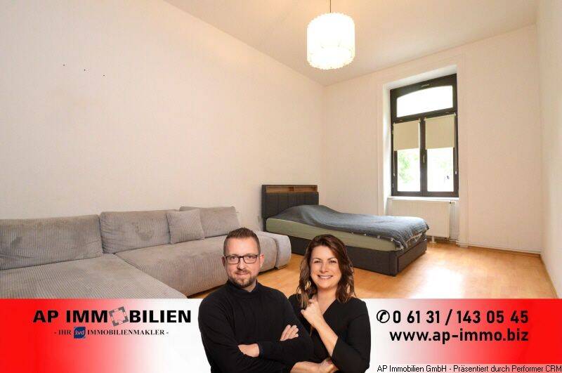 RHEINGAUVIERTEL – Stadtapartement mit Altbaucharme: 1 Zimmer, Küche, Bad, 65185 Wiesbaden (Wiesbaden)
