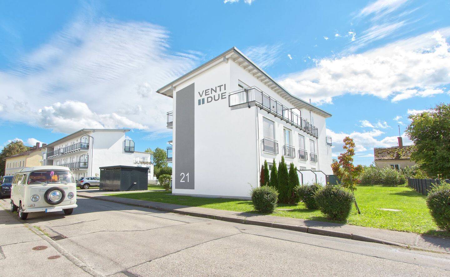 Moderne 1,5-Zimmer-Wohnung mit großzügiger Dachterrasse in Kaufering, 86916 Kaufering