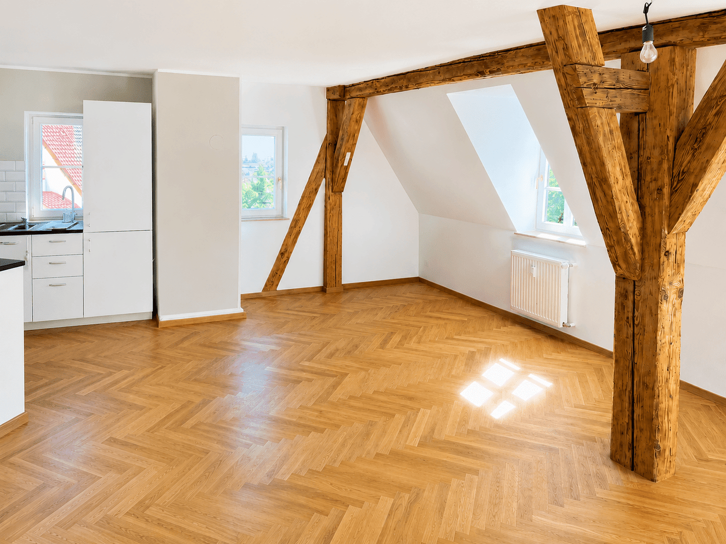 Liebevolle Dachgeschosswohnung mit historischem Flair im repräsentativen Schloss Kalchreuth, 90562 Heroldsberg