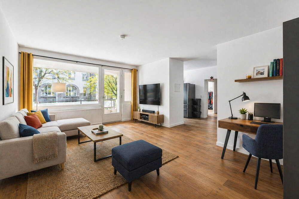 Bezugsfrei: 3/4 Zi.-Wohnung mit Balkon zwischen Tiergarten & Kudamm, 10787 Berlin (Charlottenburg-Wilmersdorf Charlottenburg Schöneberg Tiergarten)