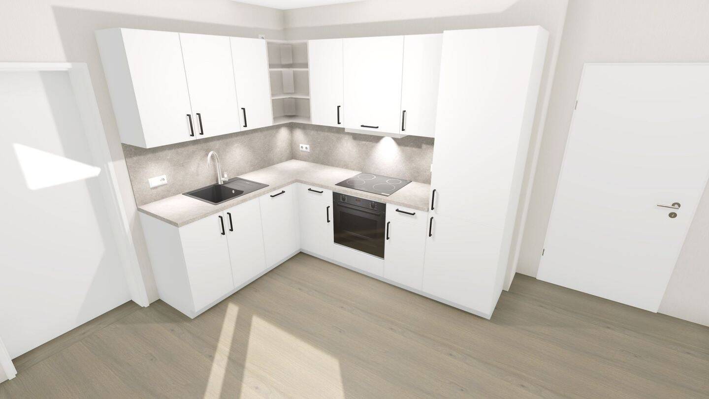 Attraktive Neubauwohnung im Erdgeschoss – 2 Zimmer mit Einbauküche, 26789 Leer (Ostfriesland)