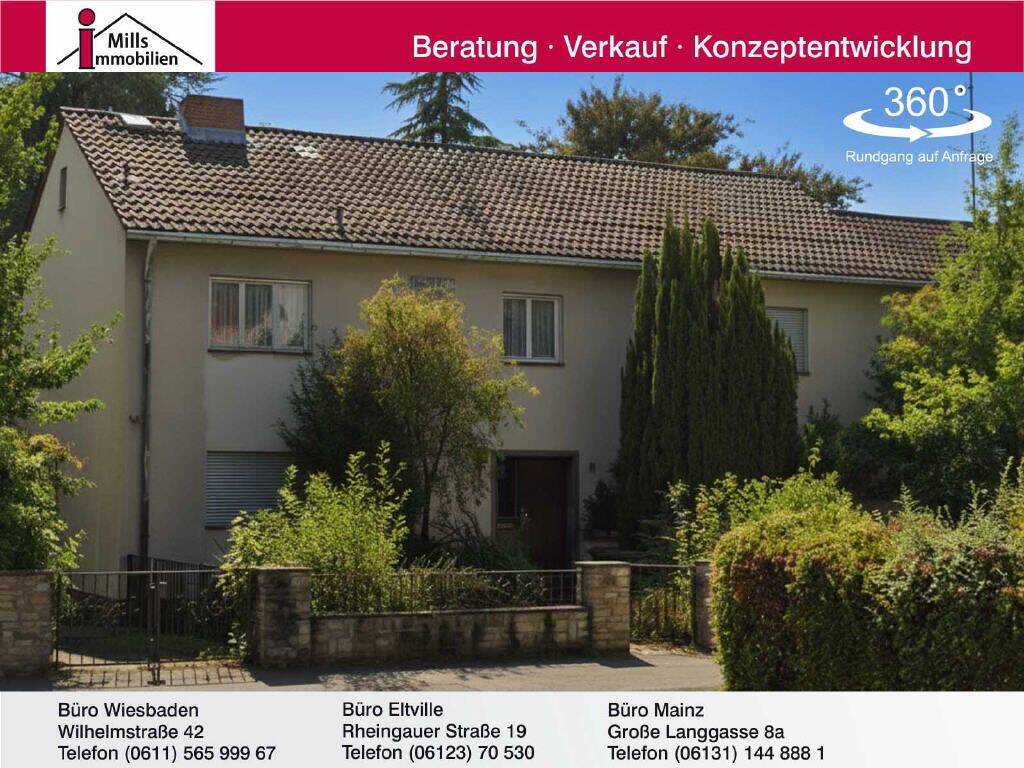 1-A-Lage in Mainz Hartenberg-Münchfeld Beeindruckendes, vielseitig nutzbares 1 bis 3 Familienhaus, 55122 Mainz (Gonsenheim Hartenberg/Münchfeld Neustadt)