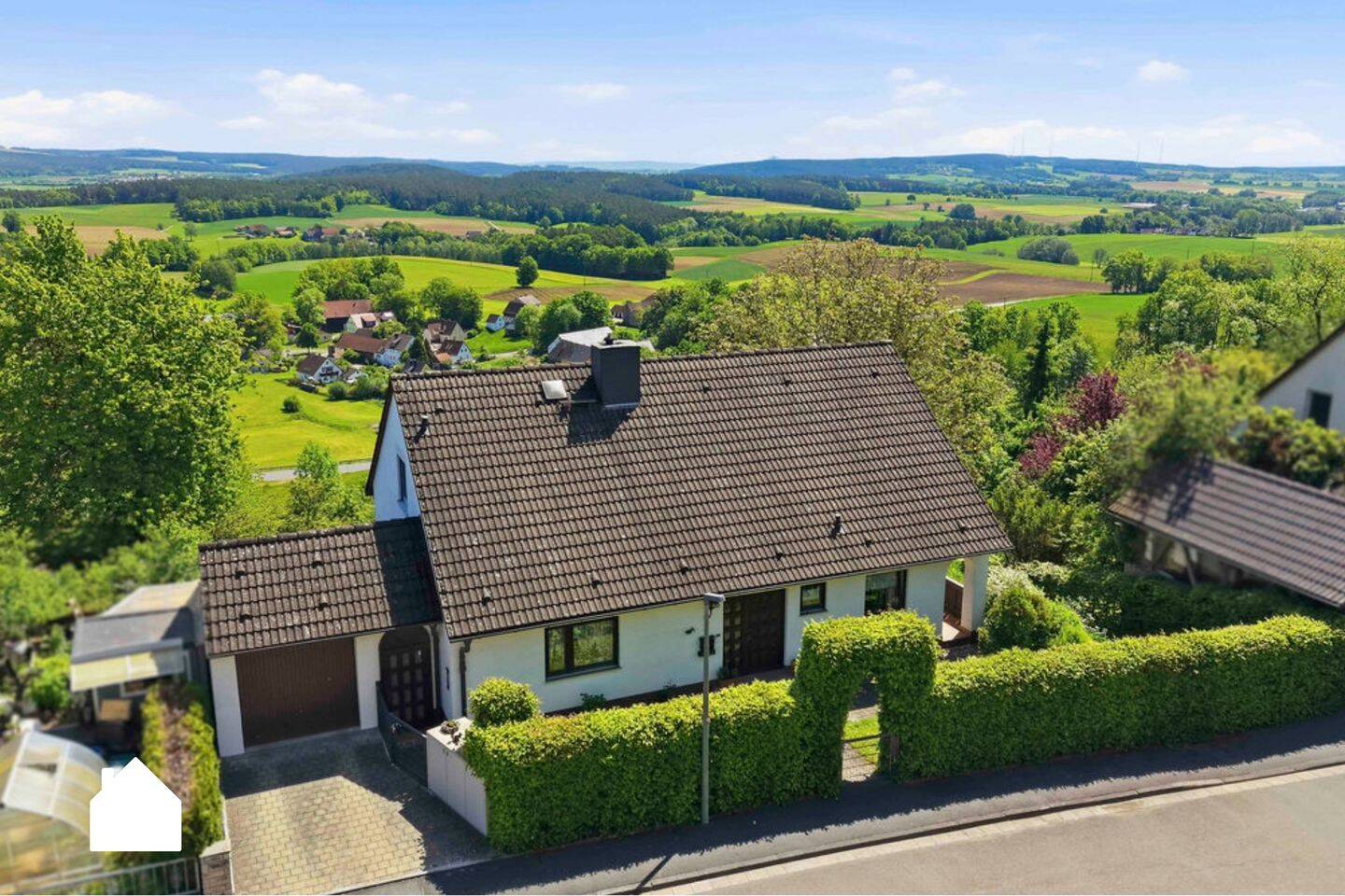 Wohnen mit Fernblick, Terrasse & Gartenparadies. Jeder Tag wie Urlaub!, 95517 Emtmannsberg