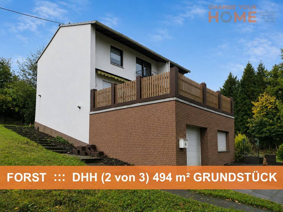 EINS von 3 HÄUSERN ::: DOPPELHAUSHÄLFTE ::: FORST-SEIFEN, 57537 Forst