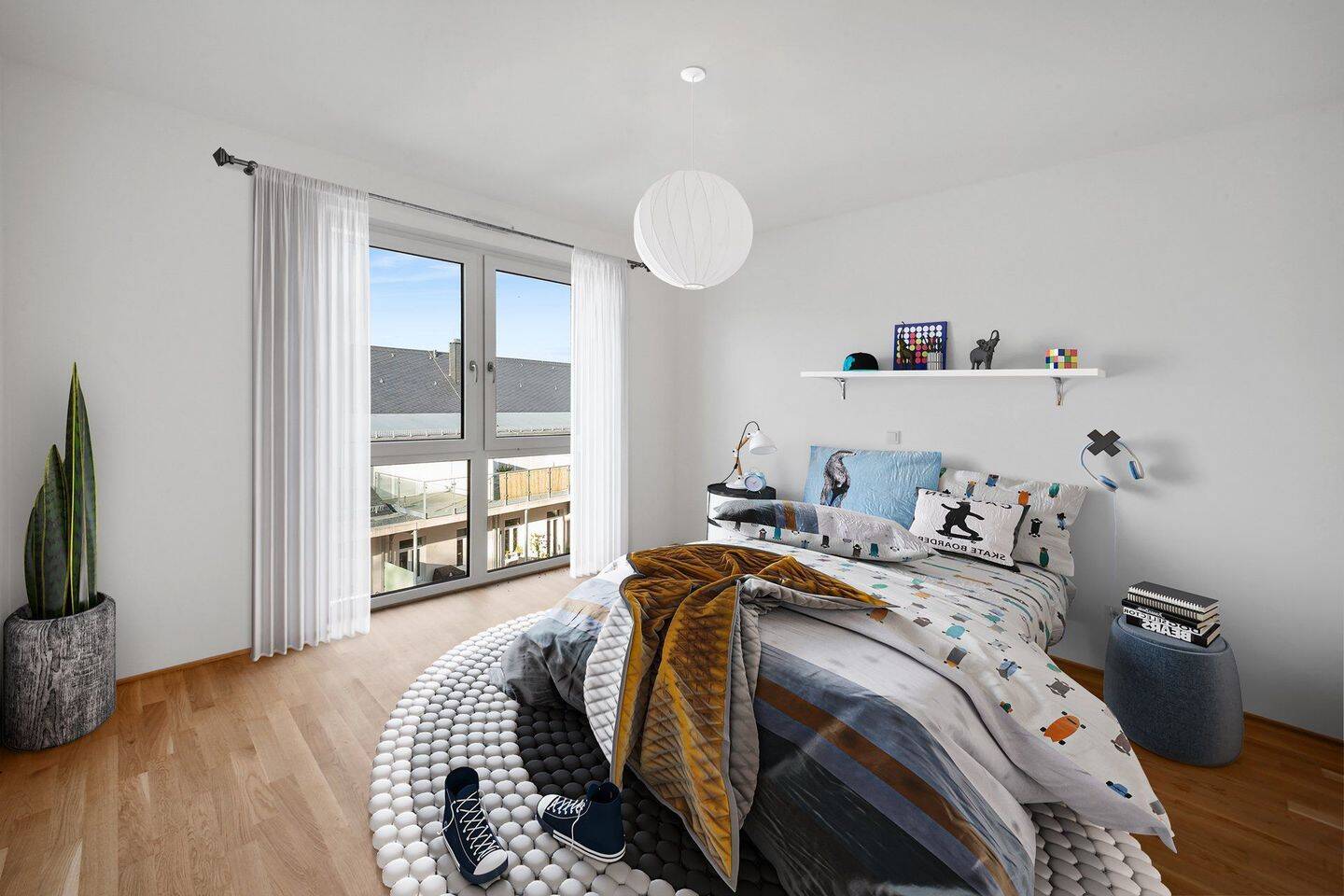 Moderne 2-Zimmer-Wohnung mit Balkon in Trier-Feyen, 54294 Trier