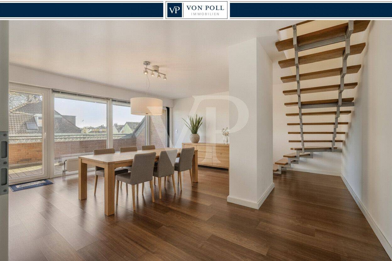Helle Maisonettewohnung mit Südbalkon, 50859 Köln (Lindenthal Lövenich Weiden Widdersdorf)