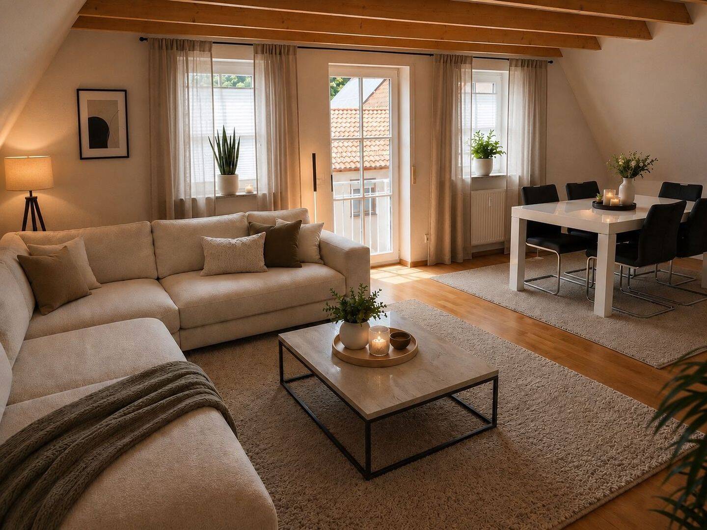 Schön und gemütlich.
Maisonette-Wohnung in attraktiver Altstadtlage von Blaubeuren., 89143 Blaubeuren