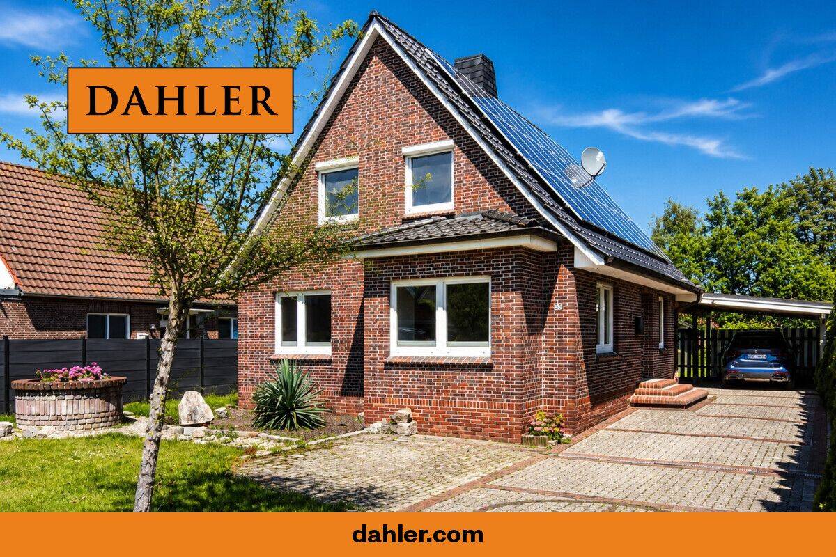 Familienidyll mit großem Garten & Photovoltaikanlage, 26529 Leezdorf