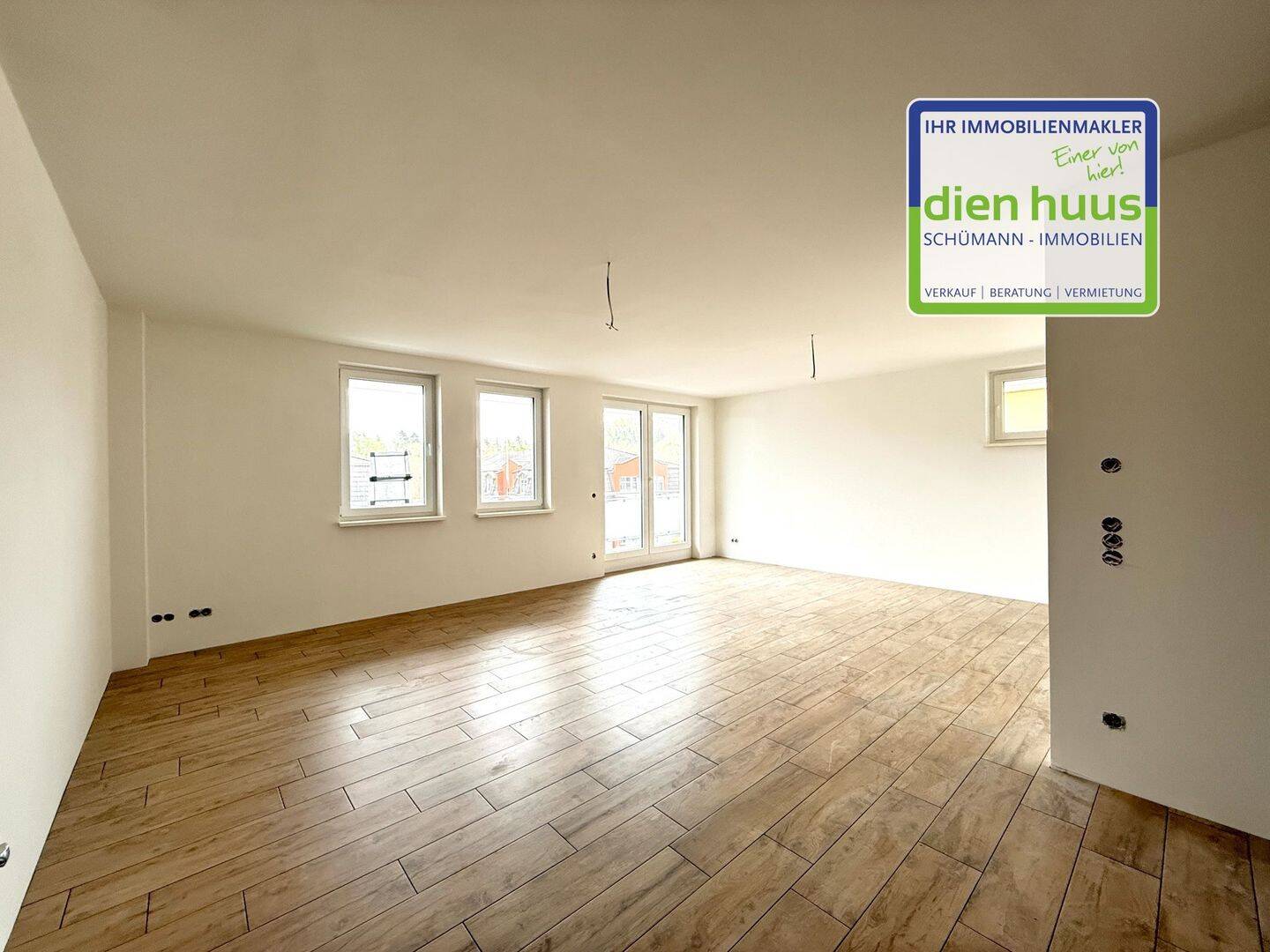 2 Raum Wohnung, Wohnung 11 mit Dachterrasse , 2.OG, 18209 Bad Doberan