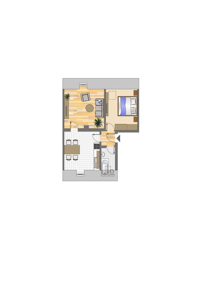 2-Zimmer-Wohnung in Gelsenkirchen Bulmke-Hüllen, 45888 Gelsenkirchen (Bulmke-Hüllen)