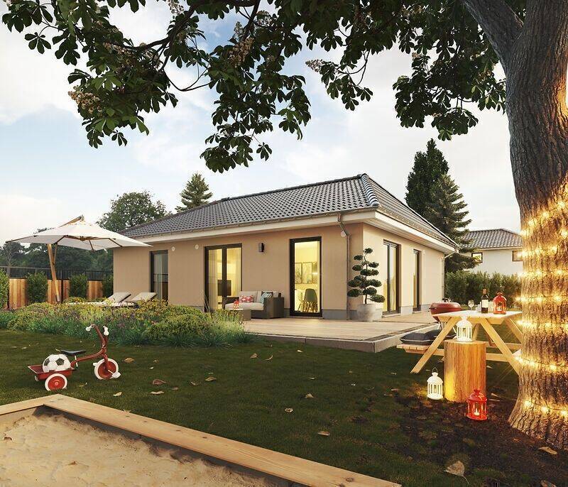 Bungalow 92, massiv gebaut, Preis inkl. Grundstück, 54316 Pluwig