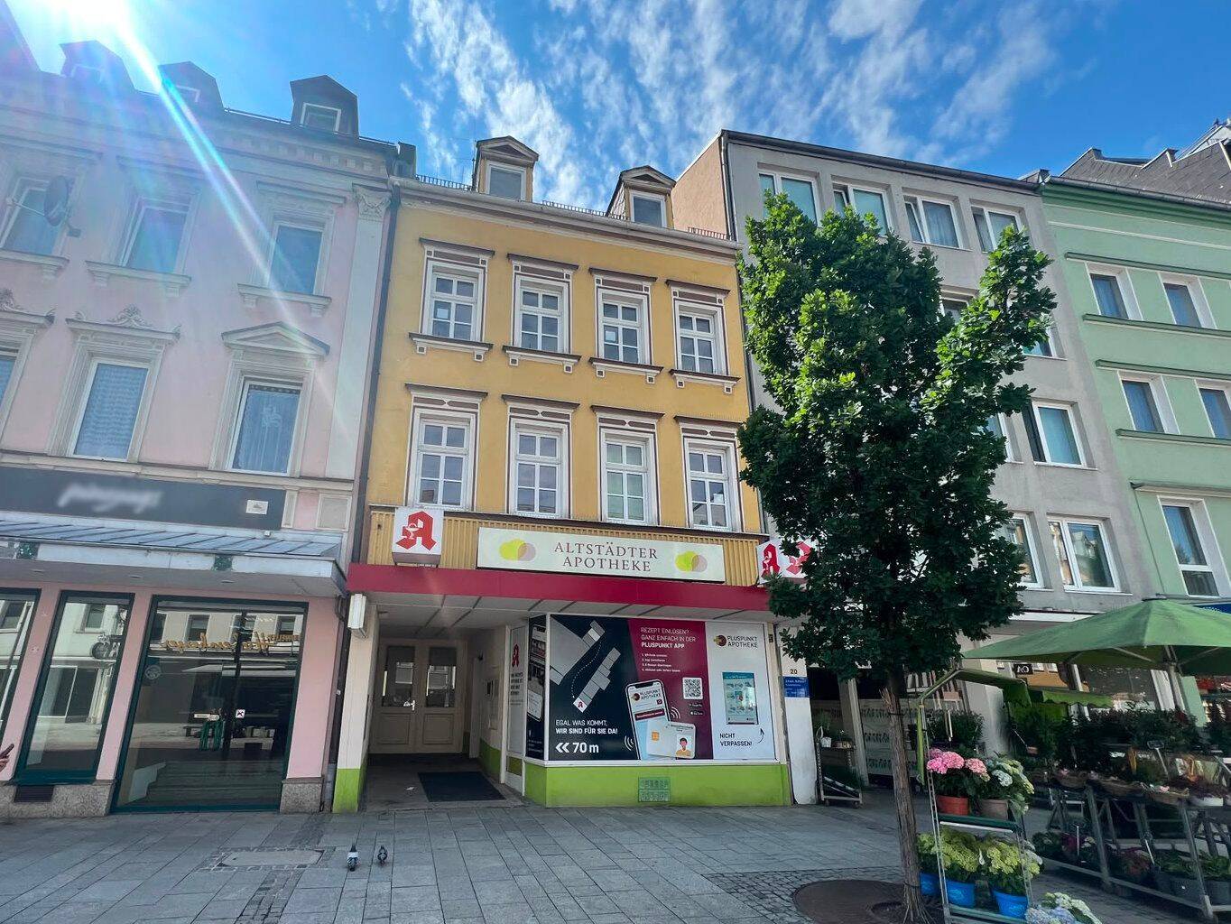 Attraktives Geschäftshaus mit Entwicklungspotenzial in bester Innenstadtlage von Hof – Grundstück ca. 520 m² – Gesamtfläche ca. 344 m², 95028 Hof (Haidt Innenstadt Jägersruh Leimitz)