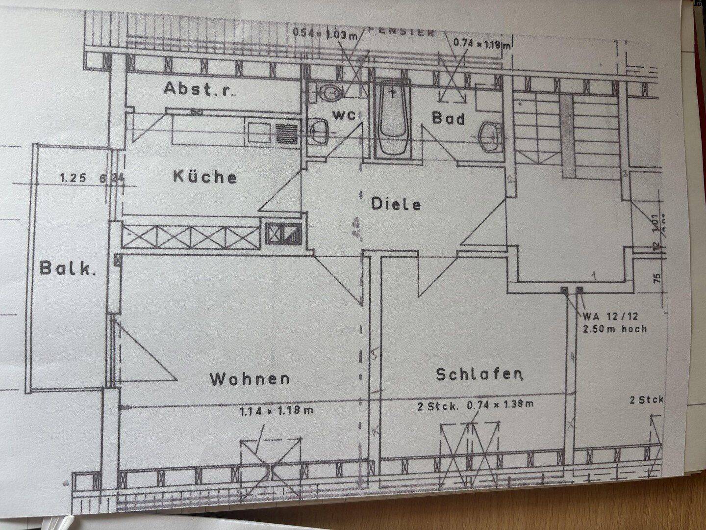 2 Zimmer Dachgeschoßwohnung mit Weitblick, 63897 Miltenberg