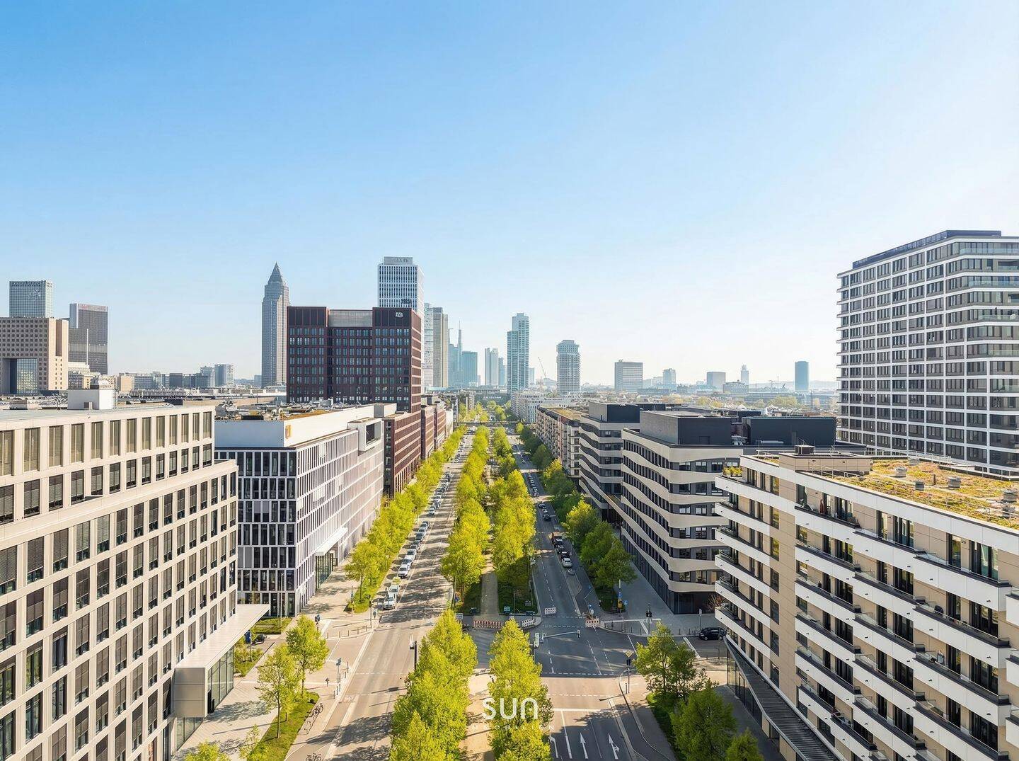 EUROPA-VIERTEL ERLEBEN MIT PARKPANORAMA & SKYLINEBLICK! – 163 m² Luxuswohnung mit Balkon & Stil, 60326 Frankfurt am Main (Gallus Griesheim)