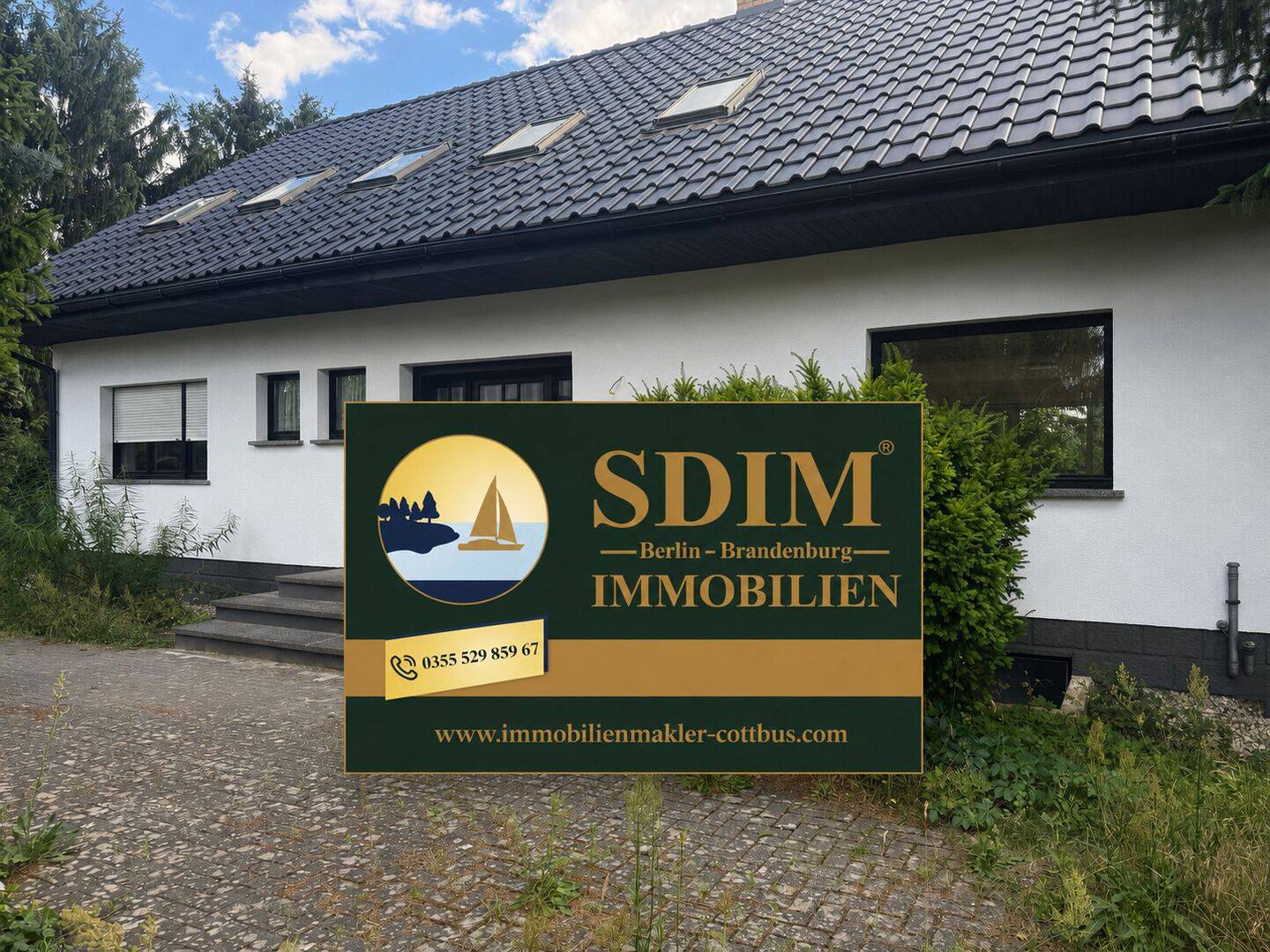 Einfamiienhaus mit Einliegerwohnung bei Cottbus mit grossem Grundstück frisch Renoviert, 3116 Drebkau