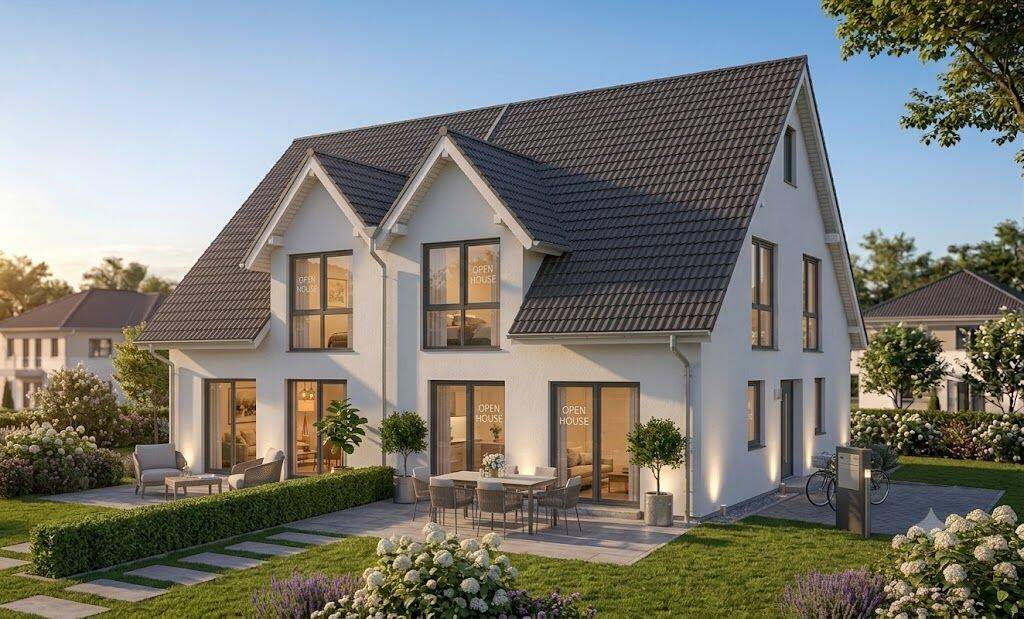+Neubauvorhaben+ Wunderschöne Doppelhaushälfte in Ellerbek ab einer mtl. Rate von 1.936,68 €, 25474 Ellerbek