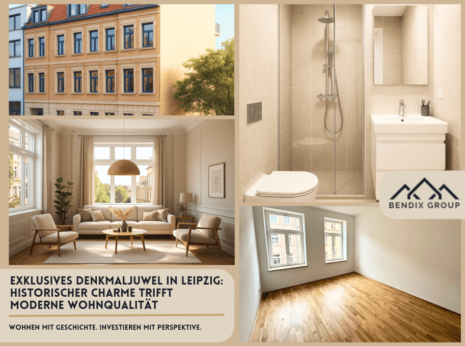3-Zimmer-Wohnung mit Denkmal-AfA | Exklusive Sanierung in Taucha bei Leipzig, 4425 Taucha