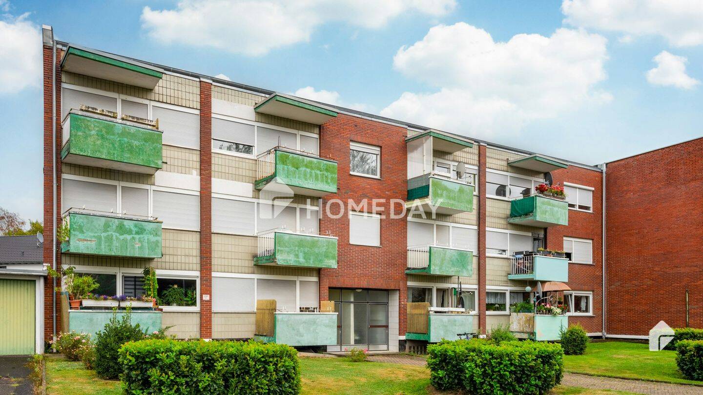 Ruhig gelegen! Gemütliche 1-Zimmer-Erdgeschosswohnung mit Süd-West-Balkon, 50126 Bergheim
