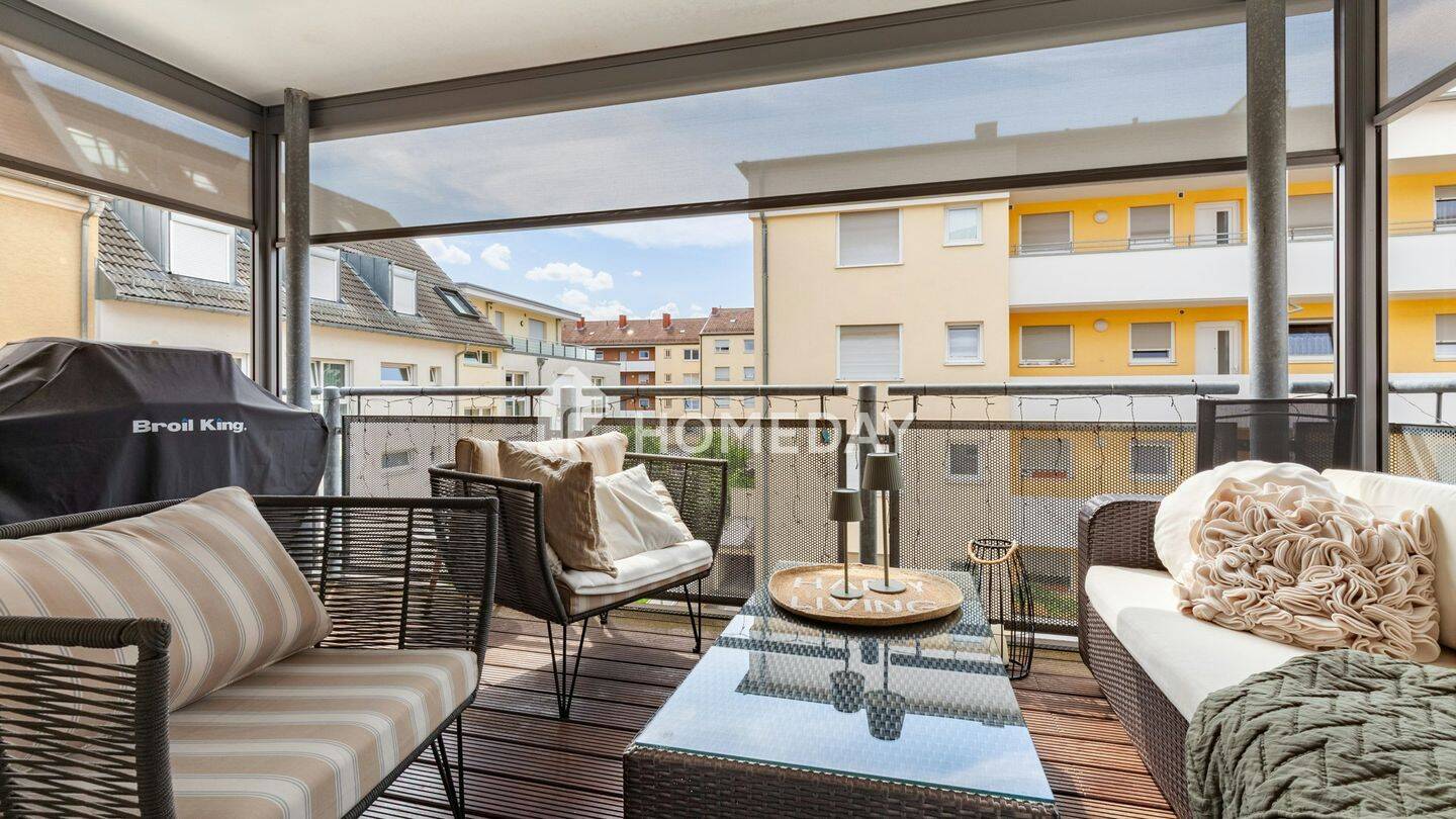 Modern wohnen in Nordstadt – 4-Zimmer-Wohnung mit Aufzug, Balkon und Tiefgaragenstellplatz, 90408 Nürnberg (Großreuth h. d. Veste Gärten h. d. Veste Maxfeld Nordbahnhof Sankt Johannis)