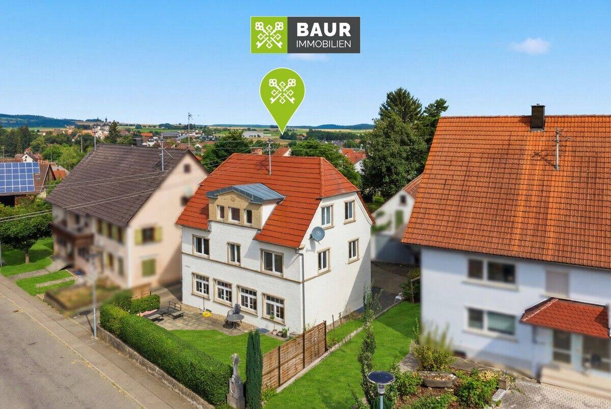 360° | Historischer Charme trifft moderne Technik – saniertes Zweifamilienhaus in Uttenweiler, 88524 Uttenweiler