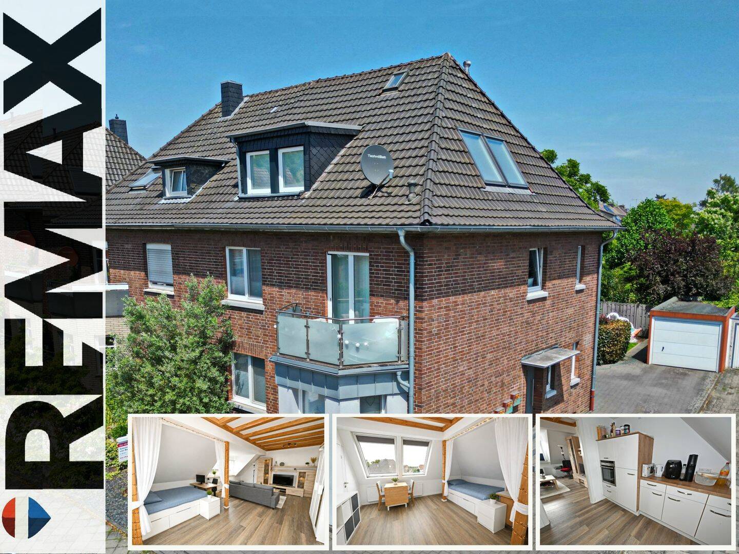 Charmante Dachgeschosswohnung mit hochwertiger Ausstattung in Kleve, 47533 Kleve