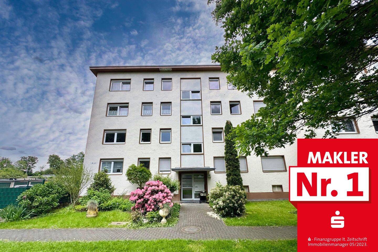 Schöne Eigentumswohnung mit Garage und großem Balkon in zentraler Lage, 51373 Leverkusen (Bürrig Küppersteg Rheindorf Wiesdorf)